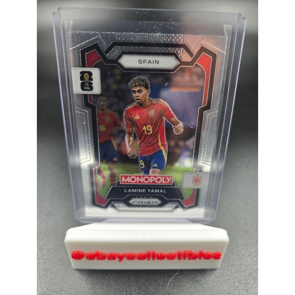 2024 Panini Prizm Monopoly Lamine Yamal Spain No. 41 Soccer Card